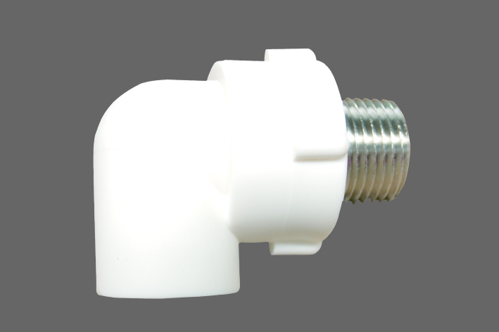 外螺紋90°彎頭