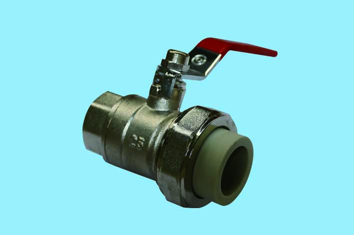 單活接銅球閥